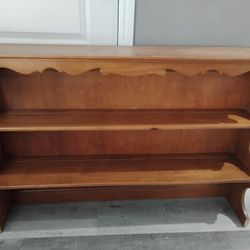 Wooden Bookshelf / Display Shelf/ Toy Shelf - $60