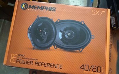 Memphis Power Reference 5x7  Speakers