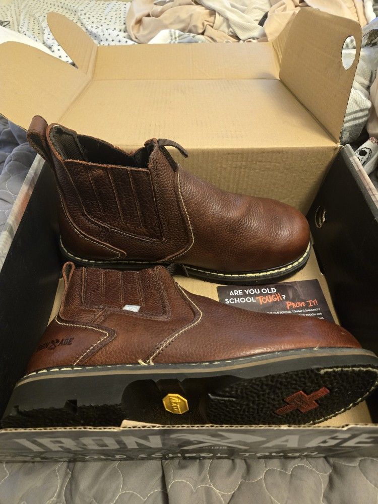 Iron Age Boots Size 12