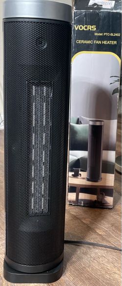 VOCRS PTC-SL2402 23” Ceramic Tower Space Heater – Oscillating – Tested