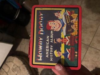 Howdy doody vintage lunch box