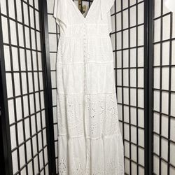 White maxi Dress