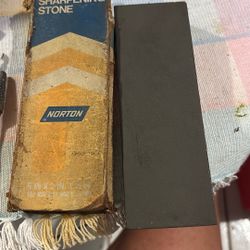 vintage Sharpening Stone Norton