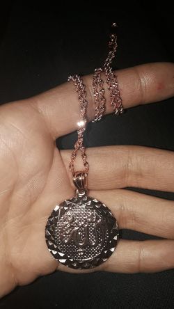 Rose gold chain