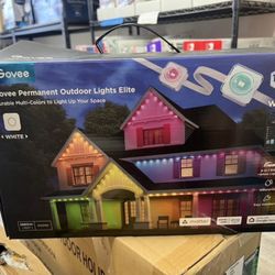 Govee 100-ft Plug-in White Indoor/Outdoor String Light with Color changing -Light LED Mini Bulbs