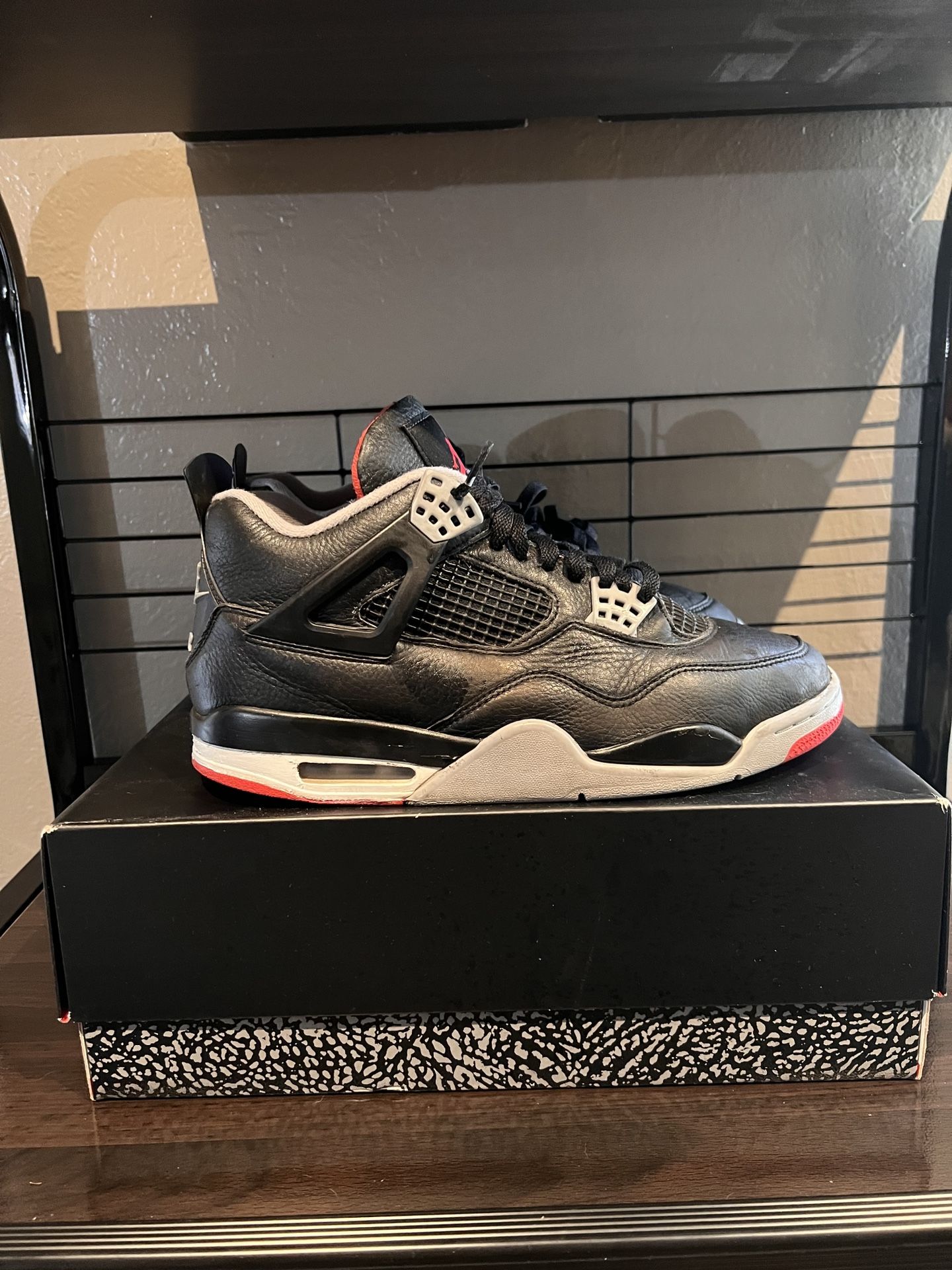 Jordan Bred 4s OG box