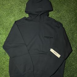Black Essential Hoodie