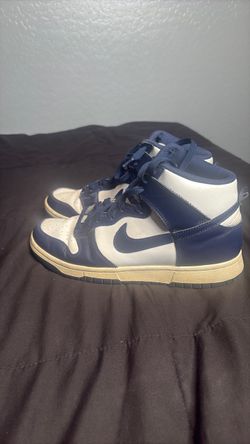 Nike Dunk Mid Navy/White Men’s Size 9