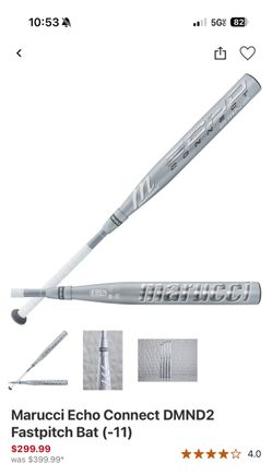 MARUCCI ECHO CONNECT DMND2 FAST PITCH BAT (-11)