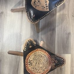 Bench Leather Mexico Raiders Saddle Chair