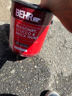 Stucco paint flat