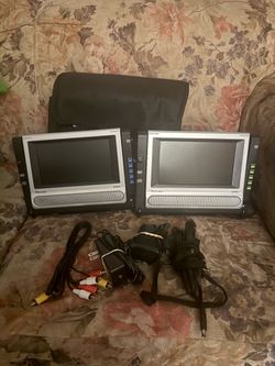 Venturer 2 DVD Player Back Seat  For Car ( All Accessories ) Include And One Bag Portable