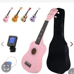 Pink Kids Ukulele With Accessories. Brand New In The Box!