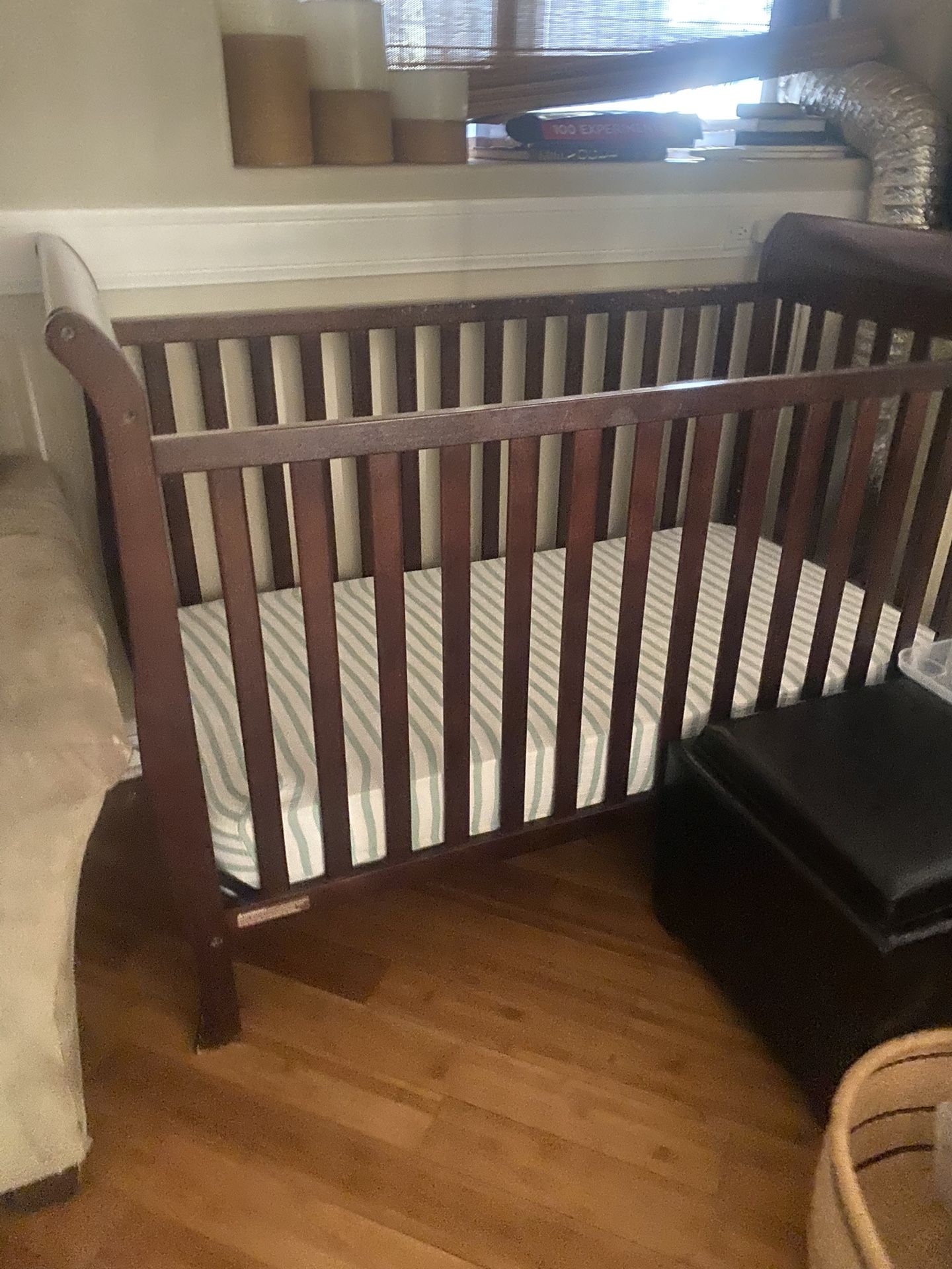 Baby crib and Changing Table