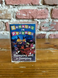 Bananas in pajamas bumping and a jumping cassette tape nursery rhymes 1996