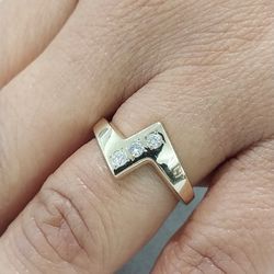 Diamond Ring 14k Gold Wedding 