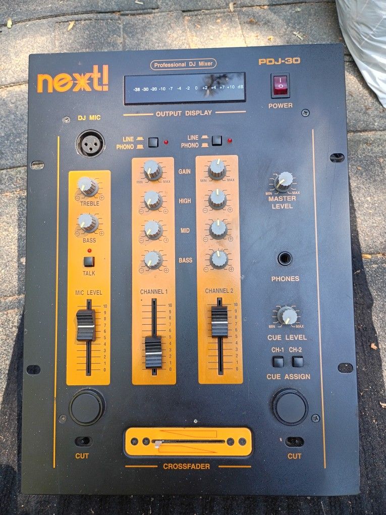 Next! Professional DJ Mixer PDJ-30