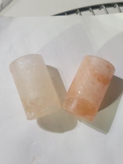 Rock Salt Candle Holders