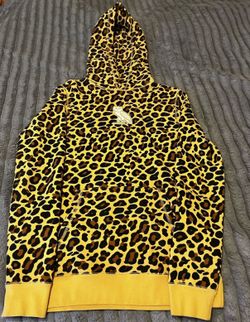 Octobers Very Own (OVO) Leopard Classic Owl Hoody Size Small