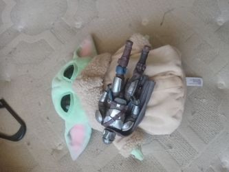 Star Wars Grogu Plush with Mandalorian Figure
