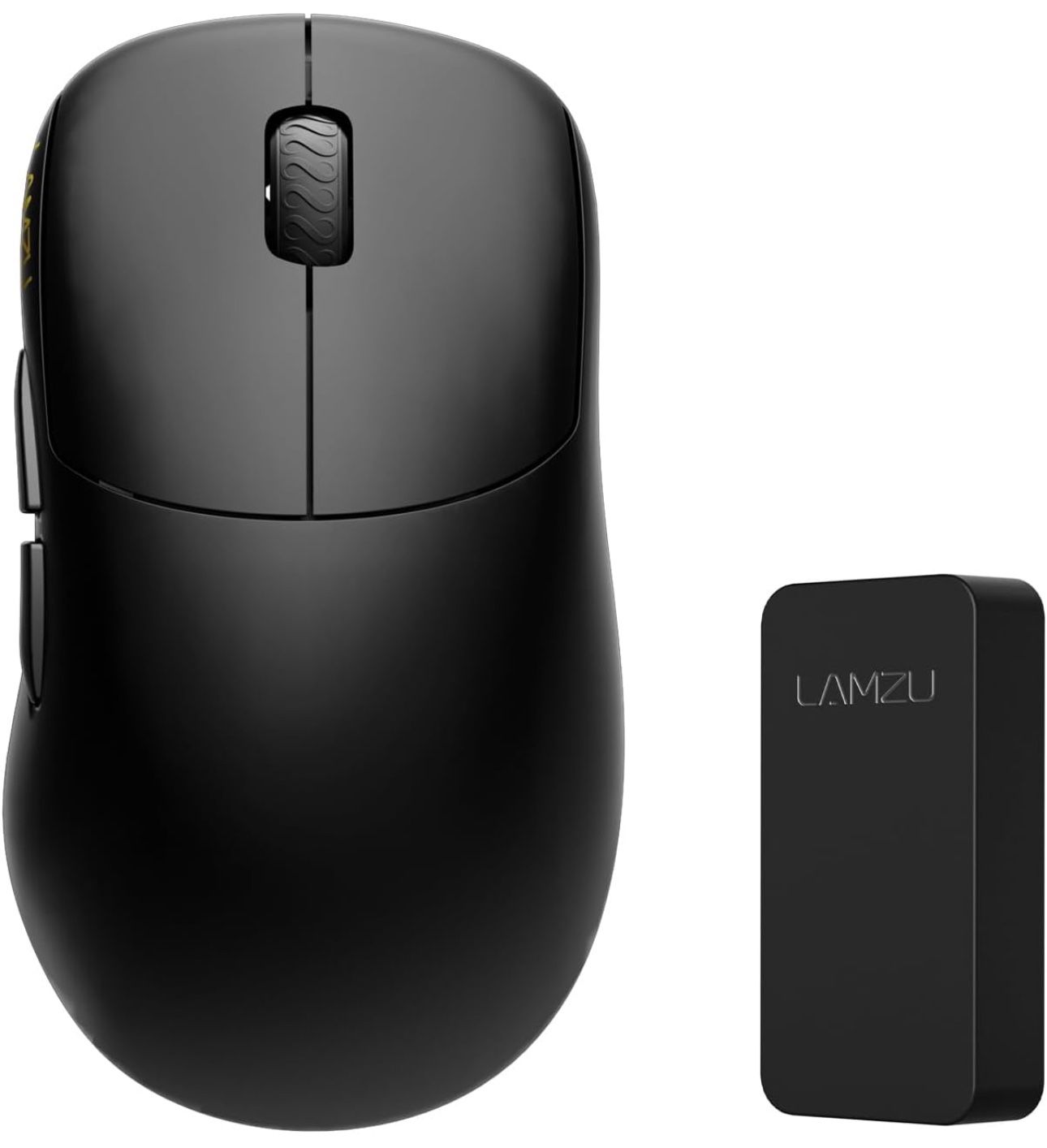 Lamzu Thorn 4K Wireless Gaming Mouse, Ultra-Lightweight 52g, 26000DPI, Ergonomic, Optical Switch, Silver TTC Encoder, PAW3395 Sensor, MCU Nordic 52840