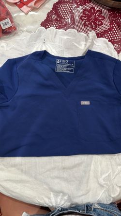 XS Figs Used Womens Tops Figs Catarina One Pocket Scrub Top