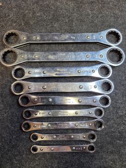 Snap On Zero Degree Box Wrenches