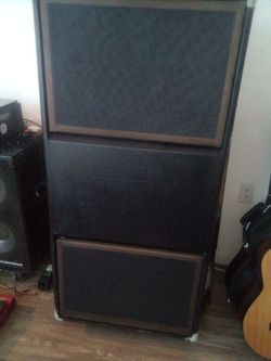 Vintage 80s Cerwin Vega 2-15" Speaker Cabinet