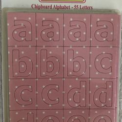 Scrapbooking Alphabet Letters