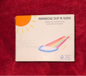New Rainbow Slip N Slide