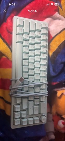 Compact Mechanical Keyboard with USB Cable