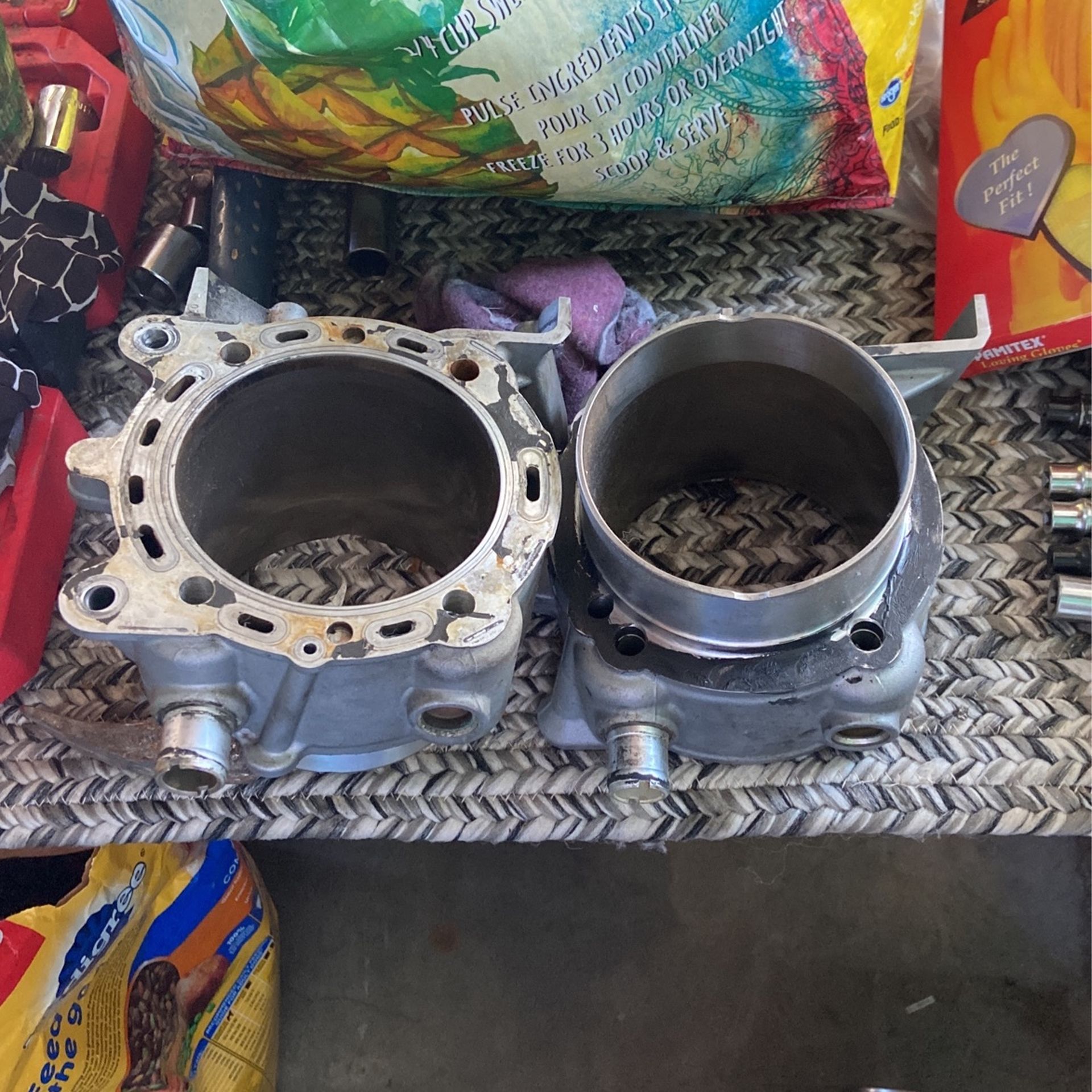 2008 Ducati 1198 Vertical And Horizontal Cylinder Sleeves