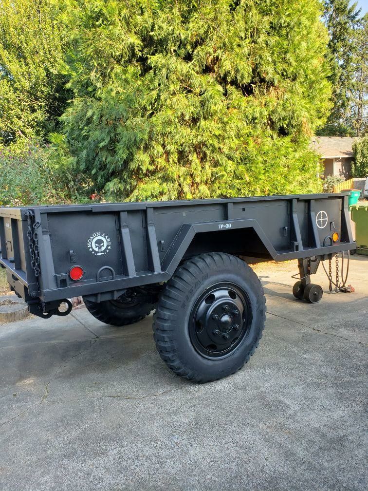 MILITARY TRAILER- M105A2 HEAVY DUTY 