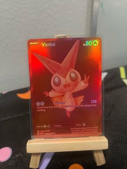 Victini 171/086 Holo Pokémon Card Black Bolt