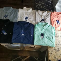 NEW STYLE HUK BUTTON UPS 