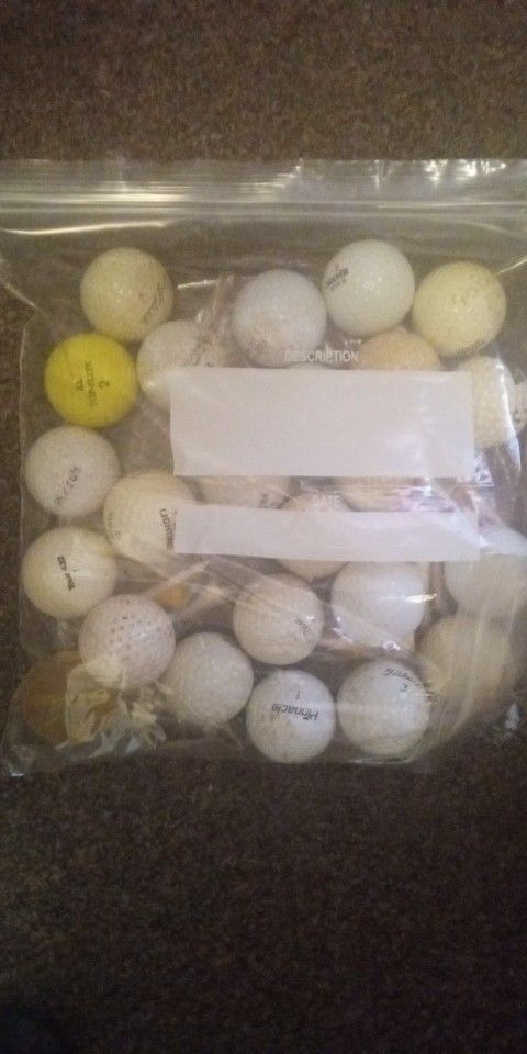 Set Of Golf Balls $1.25 Each Or All For $10.00