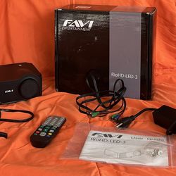 Portable LCD Projector - FAVI RioHD-LED-3