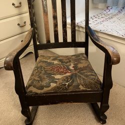 Small antique rocker