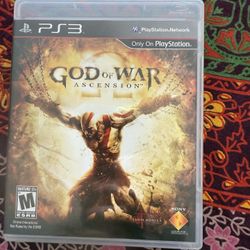 God of War: Ascension PS3 Game