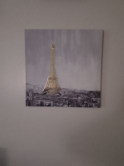 Eiffel Tower Canvas Picture
