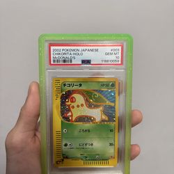 Mcdonalds Chikorita PSA 10 SWIRL