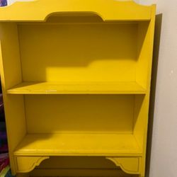 Yellow Wall Or Floor Cabinet