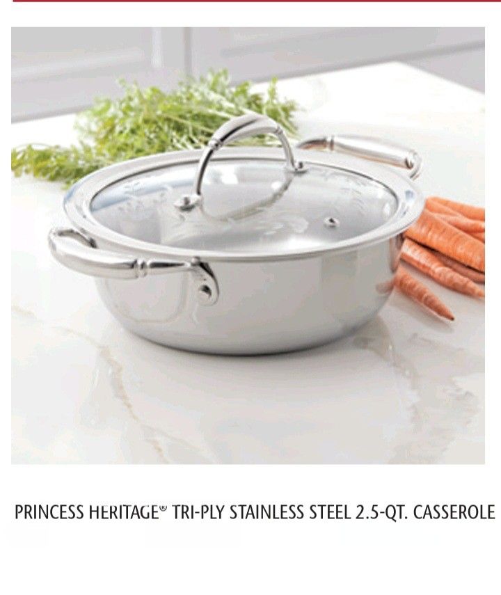 Tri-Ply 2.5 Qt Princess House