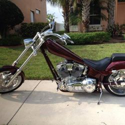 Motorcycle Ironhorse Chopper