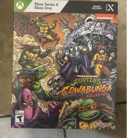Xbox game TMNT Cowabunga Collection Limited Edition Box Set $50 Price Firm