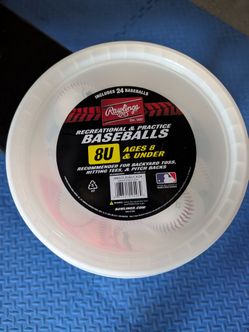 8U baseballs
