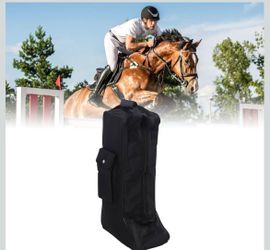 Alomejor Portable Boot Bag with Handle, Cowboy Boots and Snow Boots for Travel Black (2 Avail)  NEW   $25.  (2 avail)