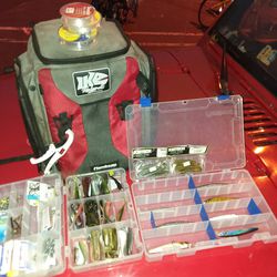 Flambeau Mike Iaconelli Ike Ritual 50 tackle backpack Full off fishing gear  for Sale in Santee, CA - OfferUp