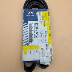 Genuine Serpentine Belt 25(contact info removed)2 2004-2008 Hyundai Santa Fe Tucson Tiburon