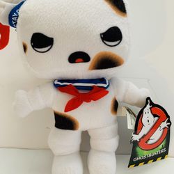 Ghostbusters Stay Puft Marshmallow Man 11” Plush Toy Factory - New With Tags